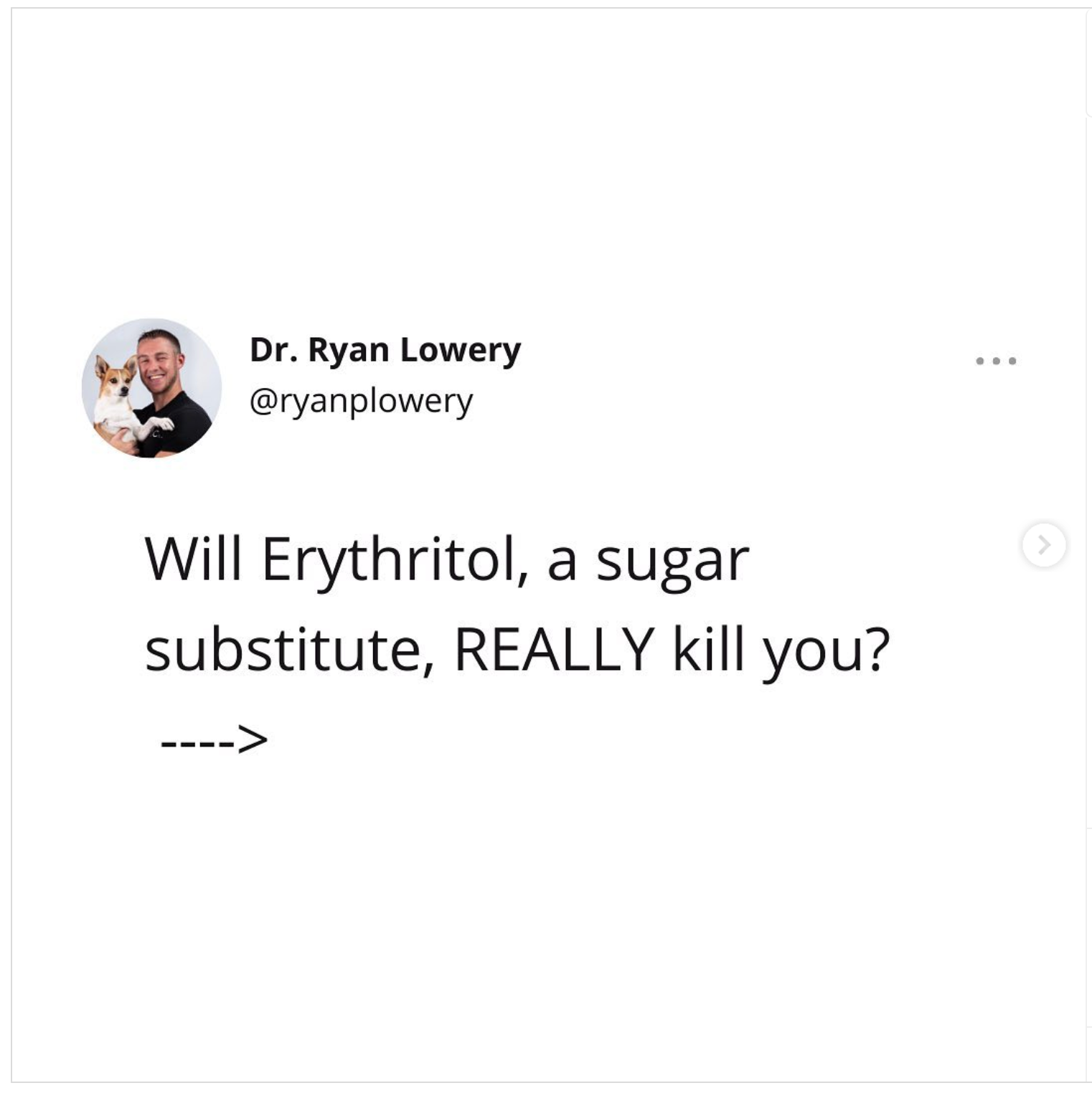 Erythritol—Still Widely Considered the Best Sugar Alternative For Your Health, Here’s Why.. (as explained by an expert )