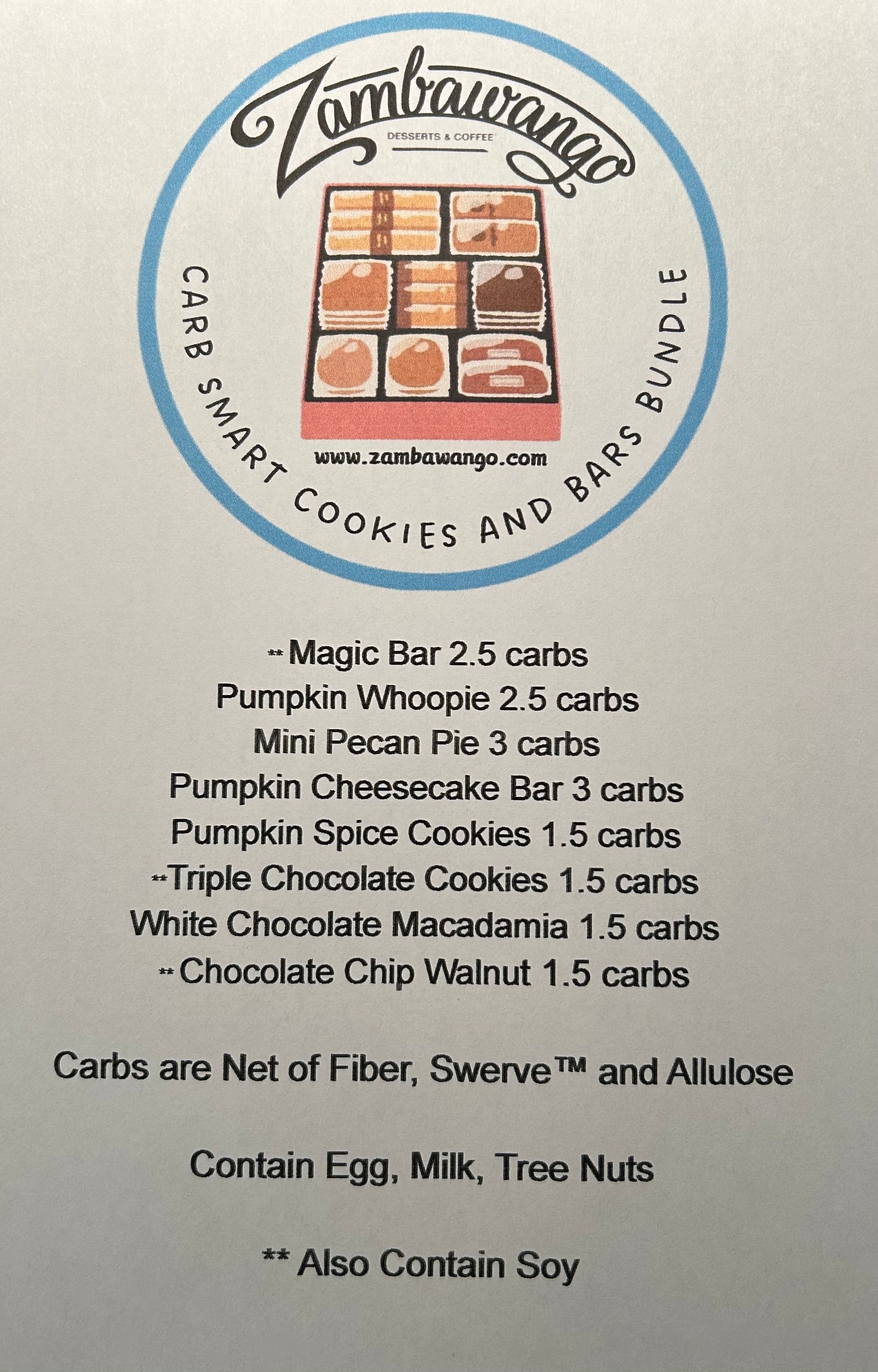 New! Cookies & Bars Bundle Box -- 15 Treats