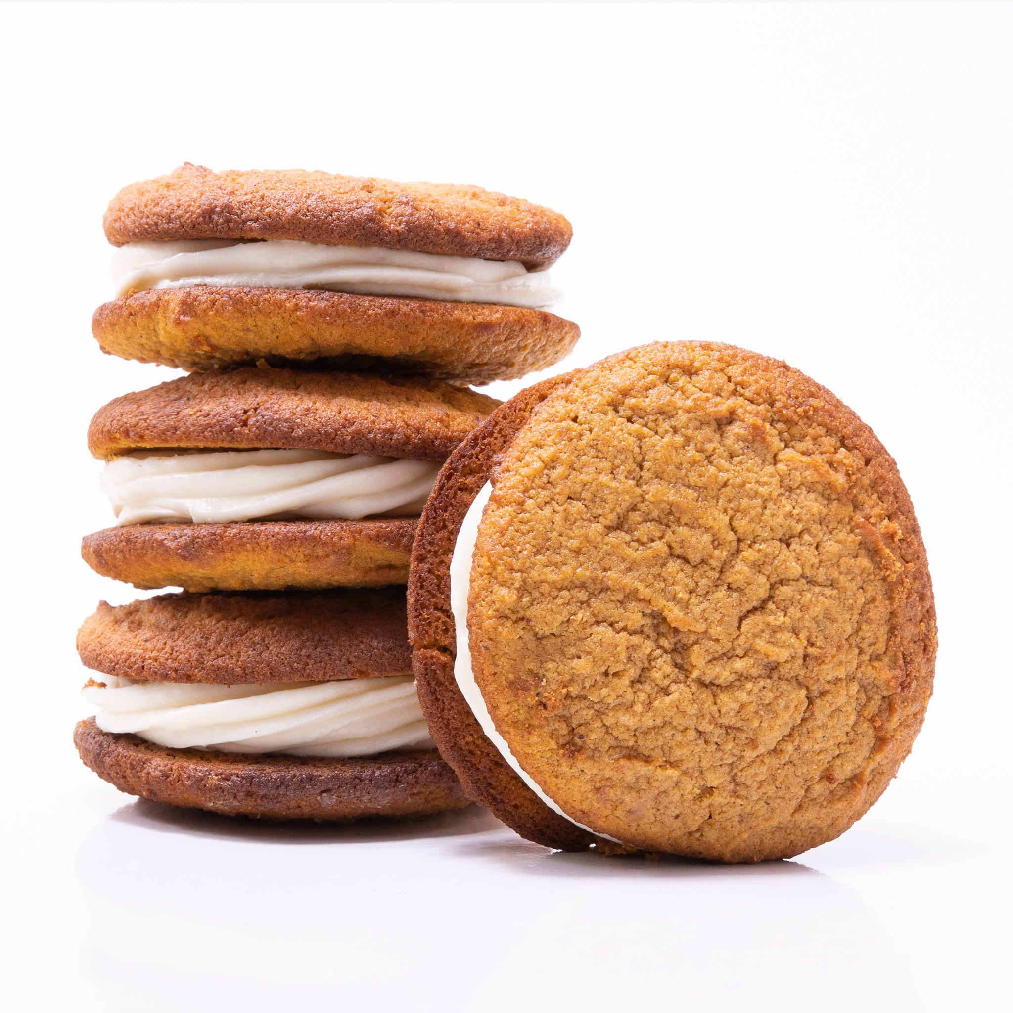 Pumpkin Fall Spice Whoopie Pies (4 per Order)