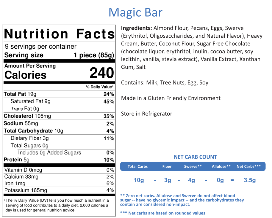 3 Layer Magic Bar! (8x8 Square)